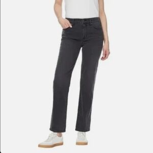 Hudson Women's Mid-Rise Straight Leg Jeans - Black, NWT